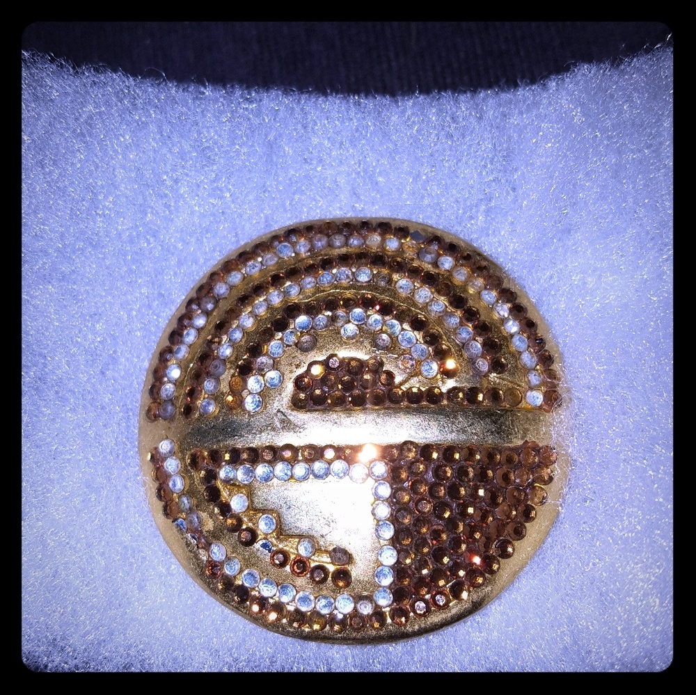 Vintage Judith Leiber Scarf Clip.